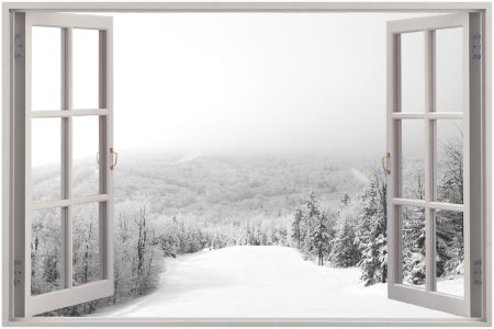Зимнее окно