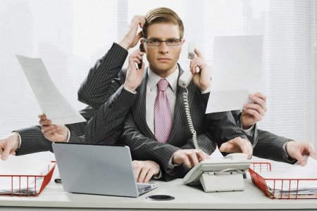 Человек на работе
