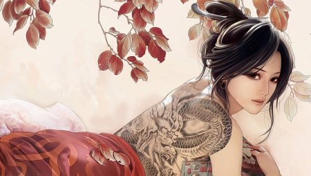 Japan якудза девушки Art