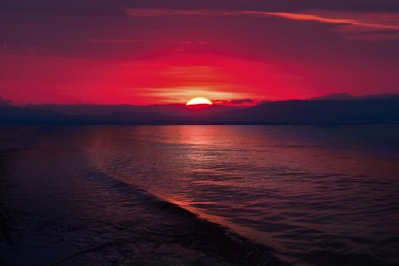 Красивый закат