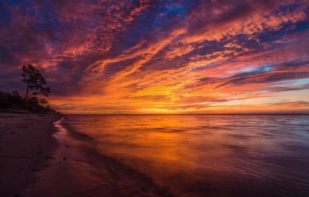 Очень красивый закат