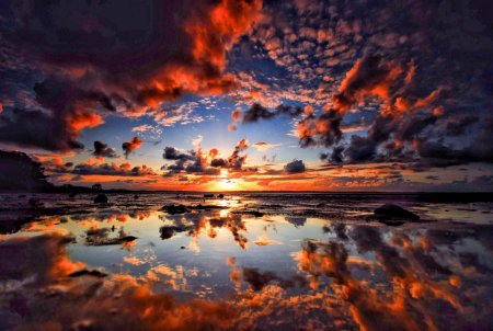 Красивый закат