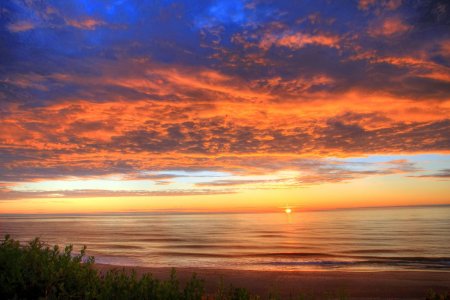 Очень красивый закат