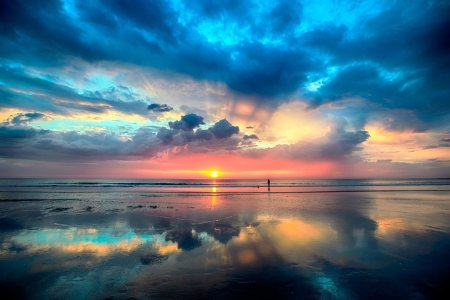 Красивый закат