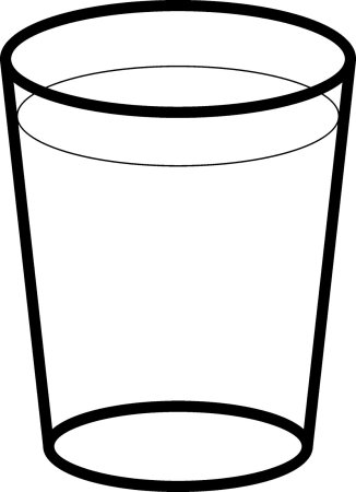 Стакан рисунок