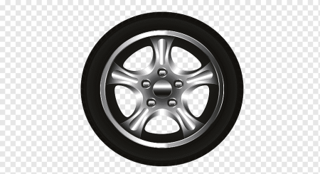 Колесо на прозрачном фоне