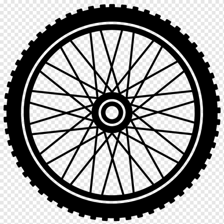 Колесо велосипеда вектор
