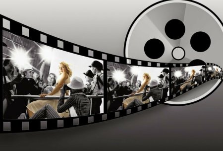 Кинопленка с кадрами