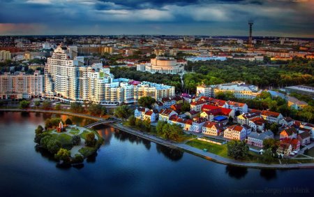 Район Немига в Минске