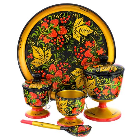 Народные промыслы России Хохломская роспись