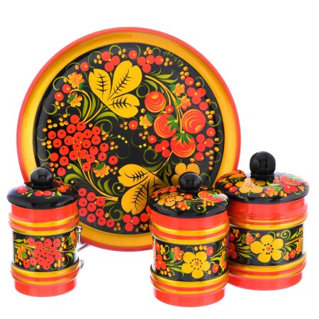 Семеновская Хохломская роспись