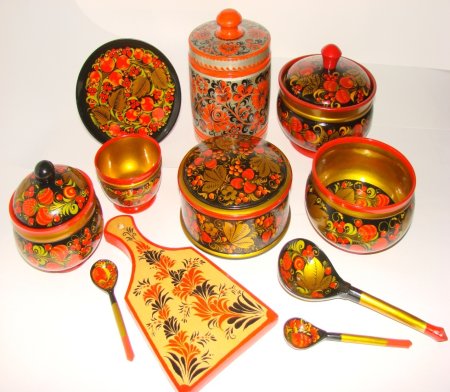 Народные промыслы Золотая Хохлома