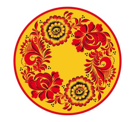 Роспись Хохломская русская народная