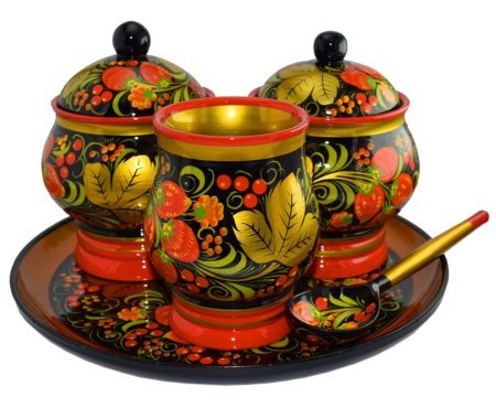 Поставец Хохлома