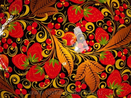 Хохломская роспись на а4