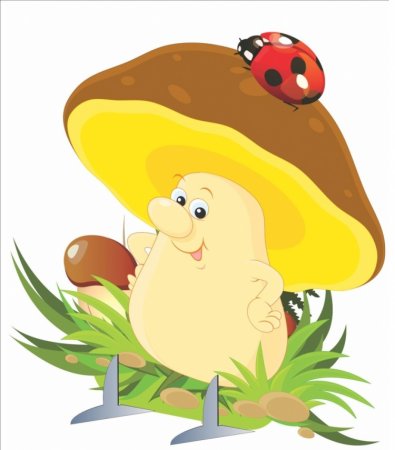 Грибочки для детей