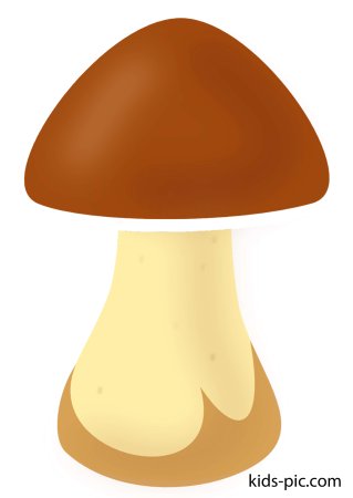 Грибочки для детей