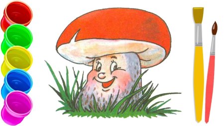 Сказочный гриб Боровик