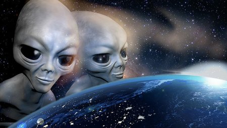 Инопланетяне наблюдают за землей