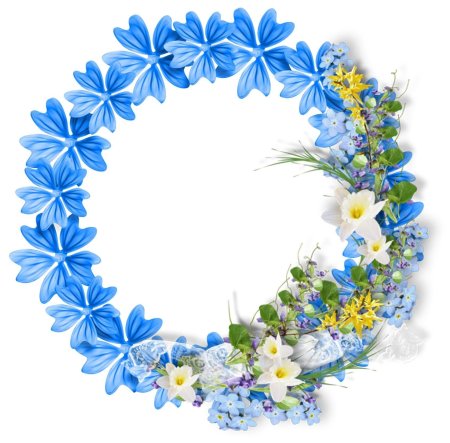 Цветы венок
