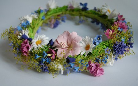 Венок из цветок
