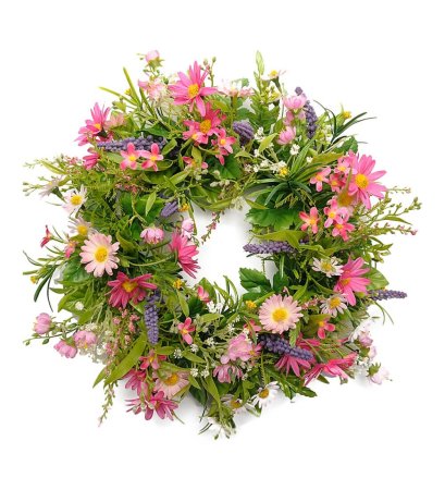 Венки из полевых цветов