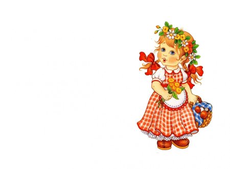 Девочка на прозрачном фоне