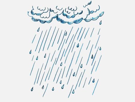 Дождь рисунок