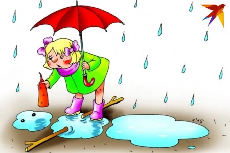 Веселый дождик рисунок