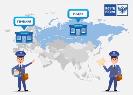 Почта России иллюстрации