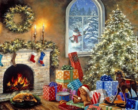 Новый год картина