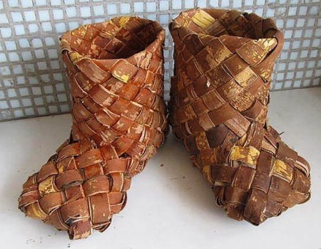 Сапоги лапти