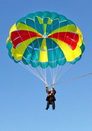 Современный парашют