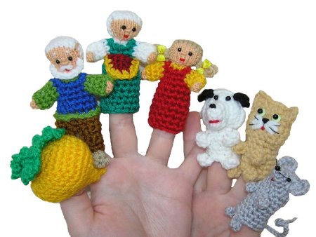 Пальчиковый кукольный театр Репка