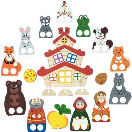 Пальчиковый театр Колобок Теремок