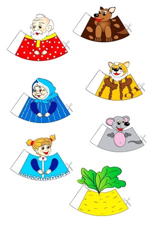 Пальчиковый театр сказка Репка