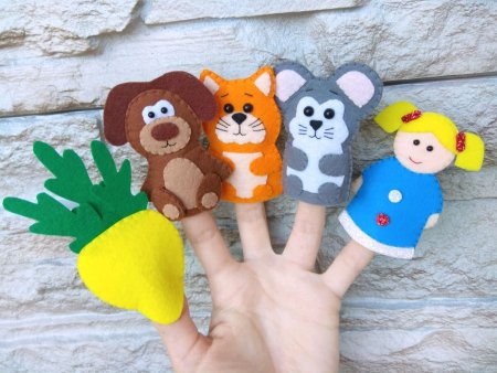 Пальчиковый кукольный театр Репка