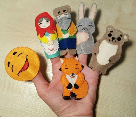 Перчаточные и пальчиковые куклы
