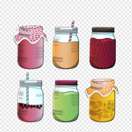 Векторная баночка