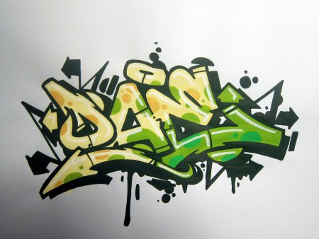Рисунки в стиле граффити