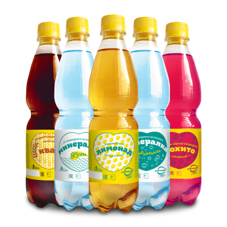 Напитки безалкогольные в бутылках