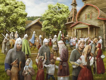Древней Русич славянские племена Руси