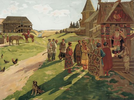 Двор князя Васнецов