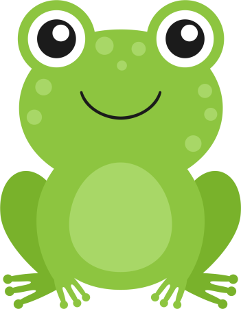 Лягушонок мультяшный