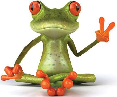 Смешная лягушка рисунок