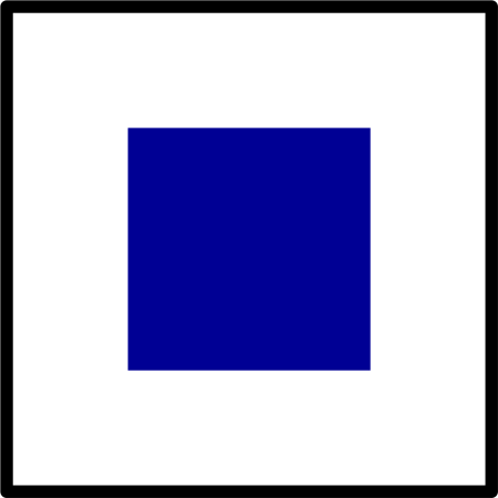Синийквадрат ГП белом фоне