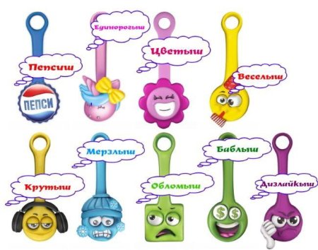 Скрепыши и их названия