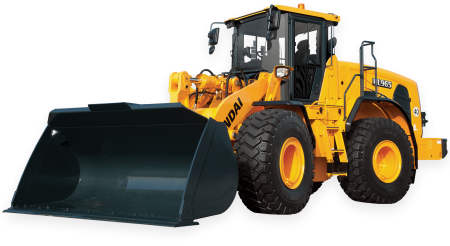 Хендай трактор погрузчик