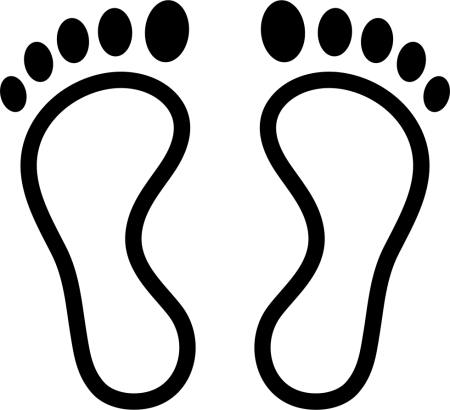 Следи человека