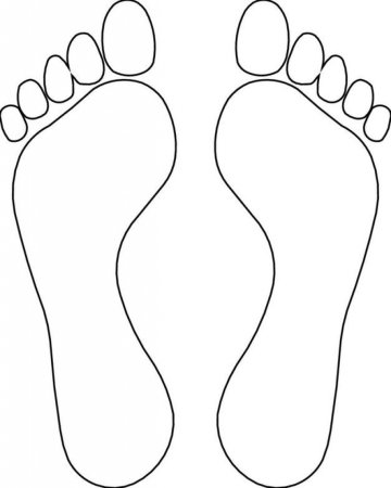 Контур ступни